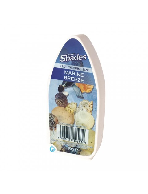 Shades Gel Air Freshener Marine Breeze 12 x 190g Hygiene